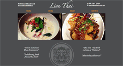 Desktop Screenshot of lionthai.com.au